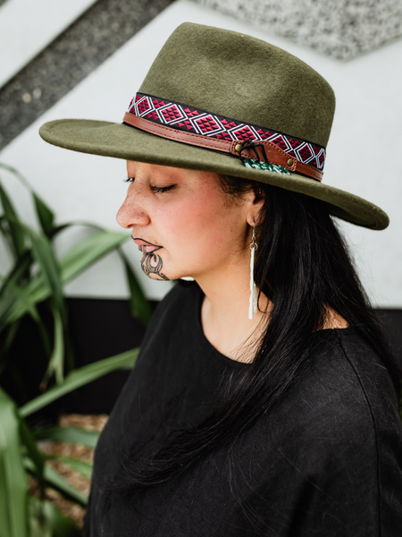 Wool Hat - Olive