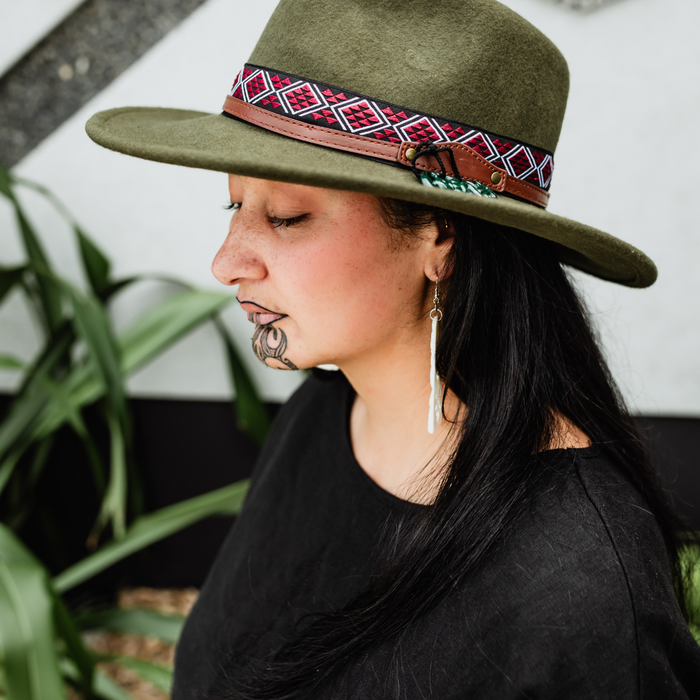 Wool Hat - Olive