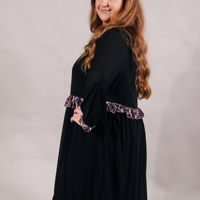 Aronui Frill Panekoti - Black