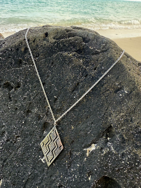 Silver Taimana Pendant