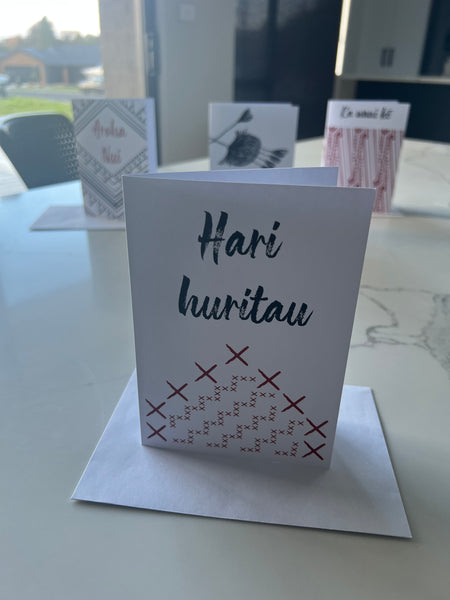 Hari Huritau - Folded Card