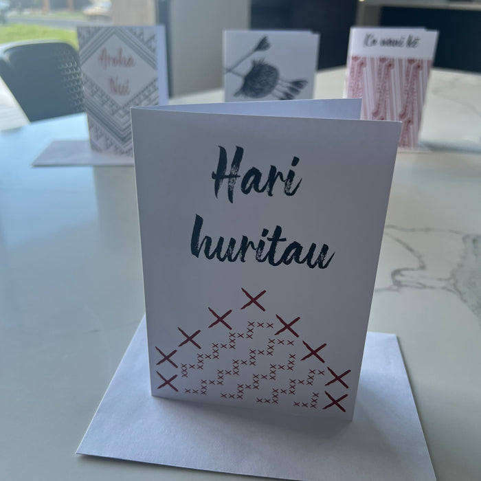 Hari Huritau - Folded Card