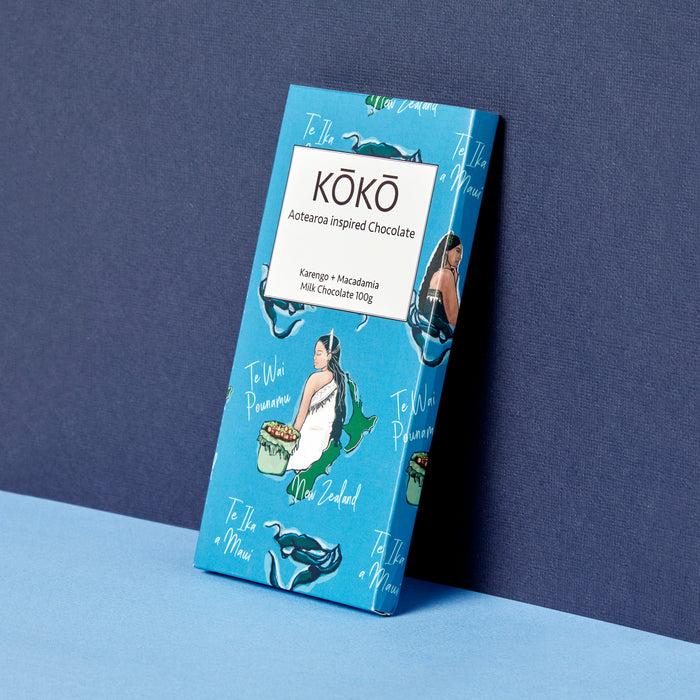 Karengo + Macadamia Chocolate