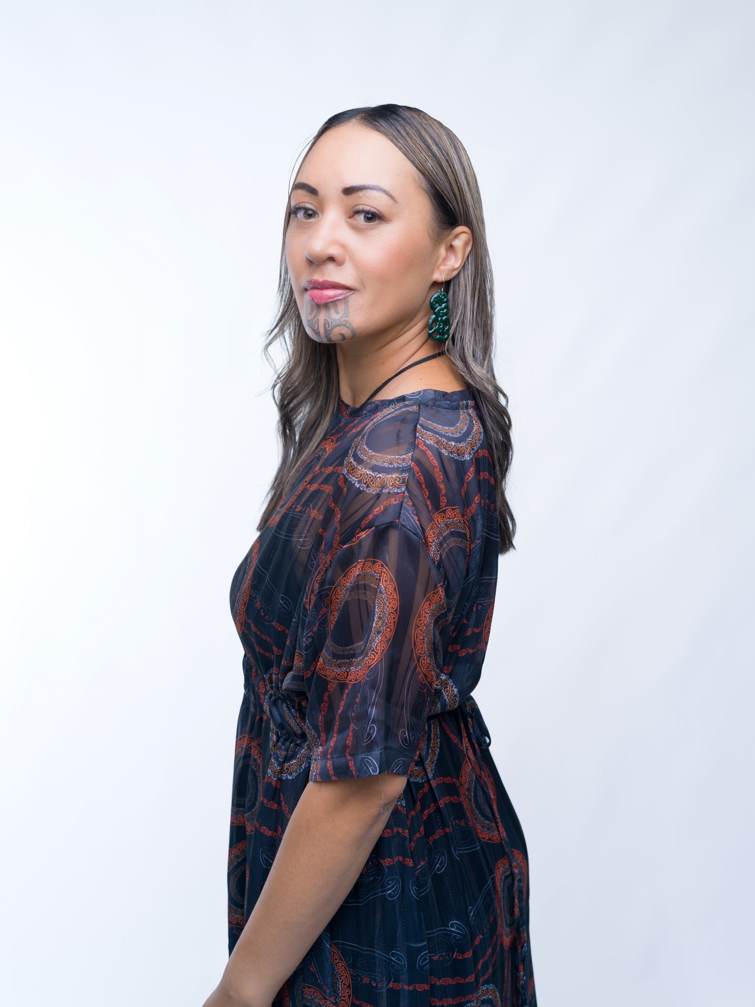 Rauwhero Drawstring Dress