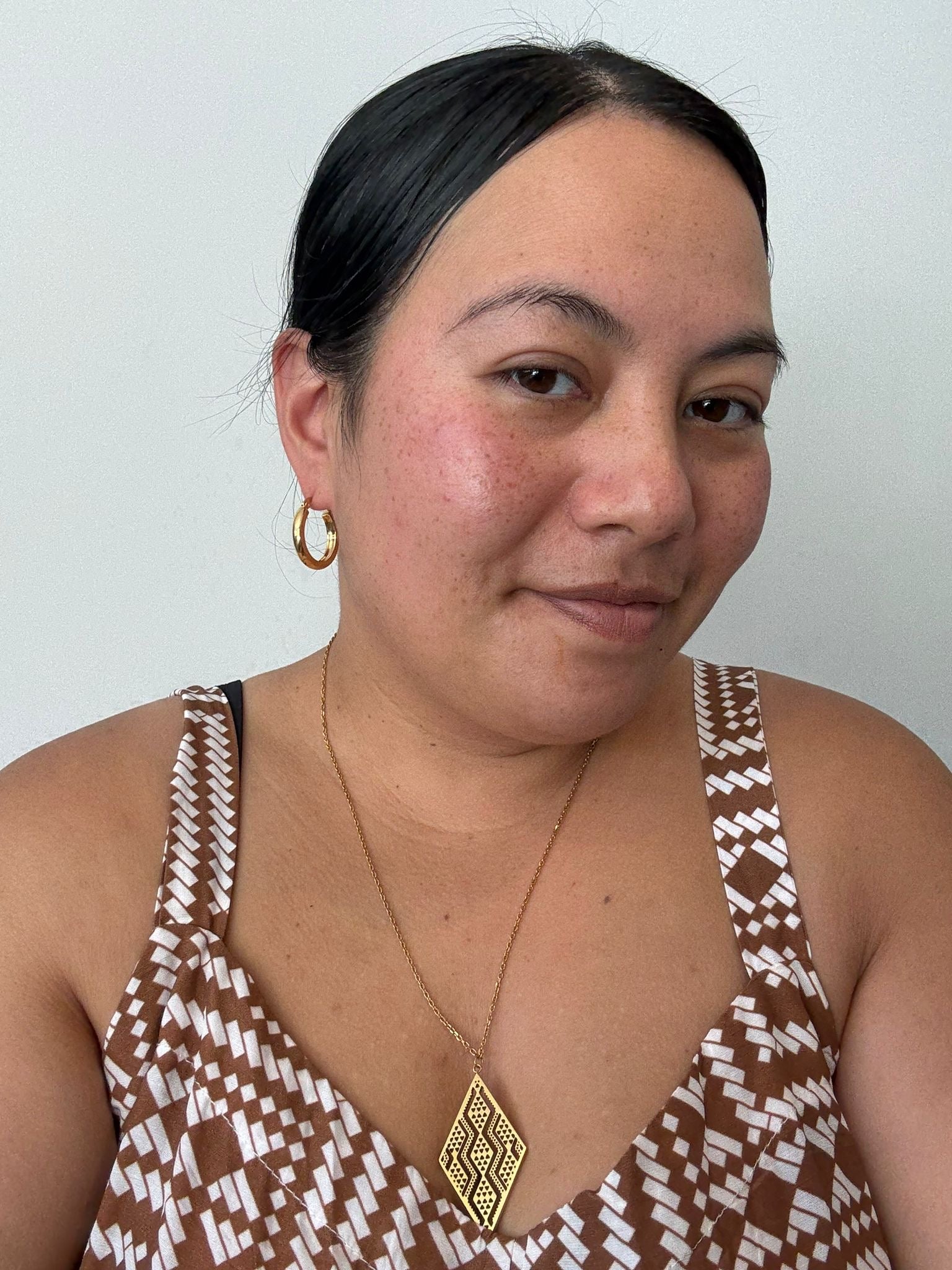 18ct Gold Plated Tarawhiti Earrings