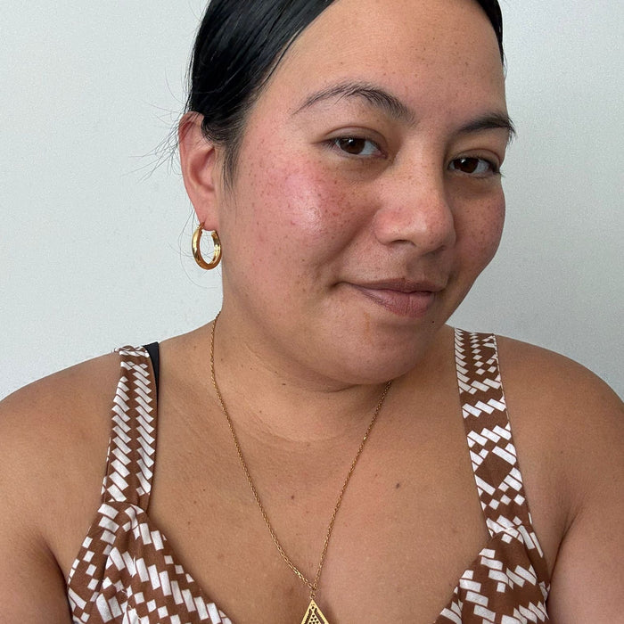 18ct Gold Plated Tarawhiti Earrings