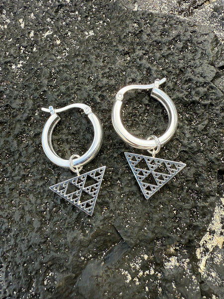 Silver Niho Earrings