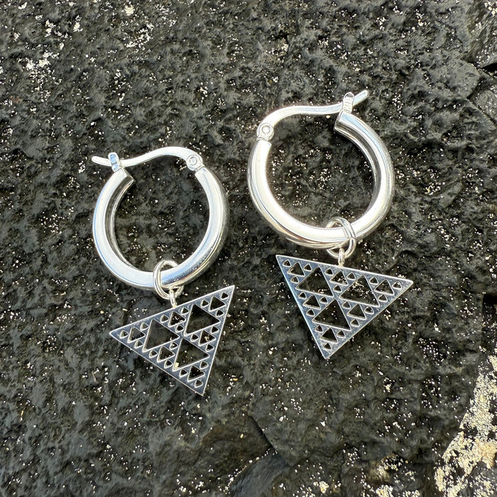 Silver Niho Earrings