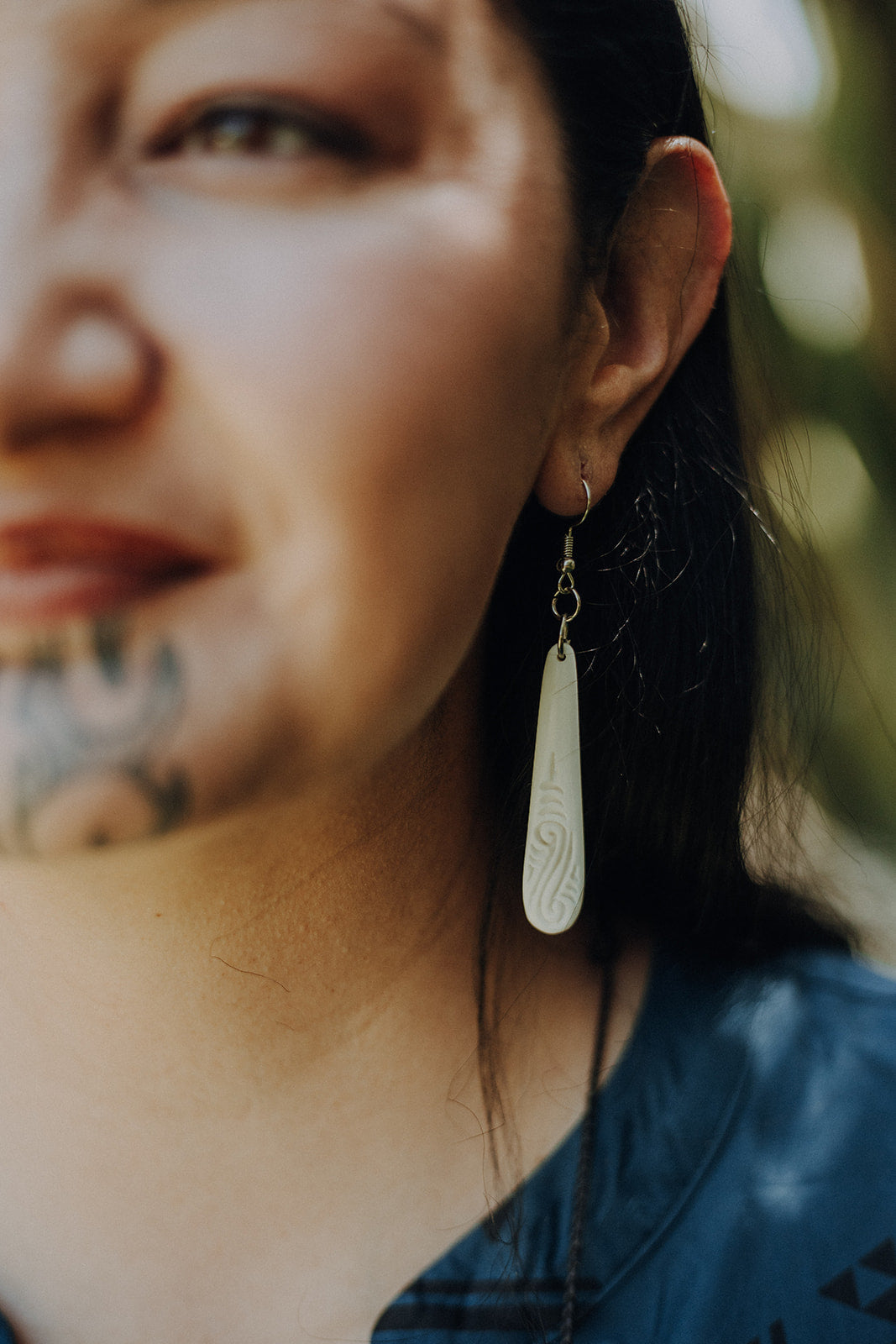 Bone Drop Earring - Small