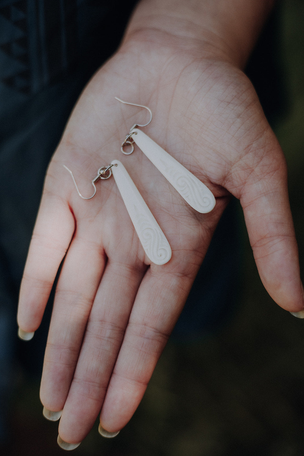 Bone Drop Earring - Small