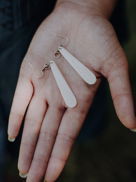 Bone Drop Earring - Small