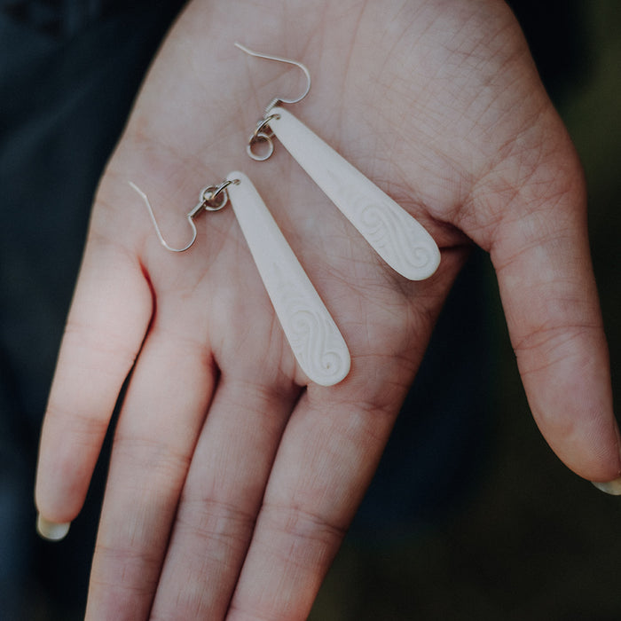 Bone Drop Earring - Small