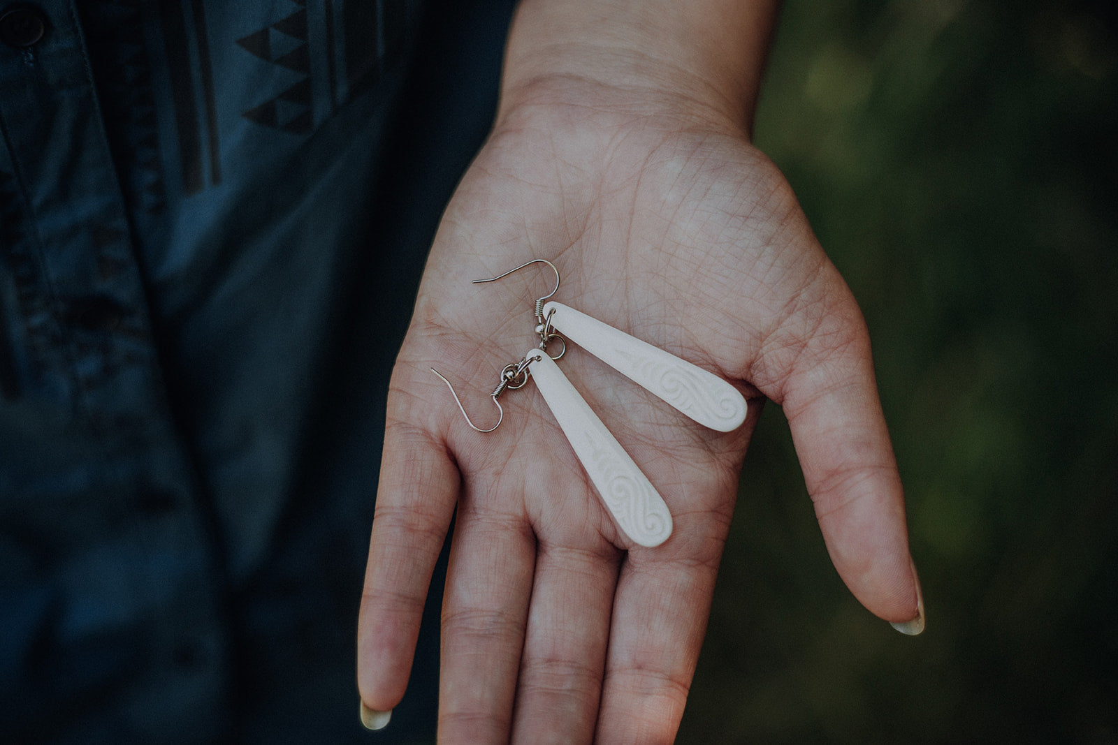 Bone Drop Earring - Small