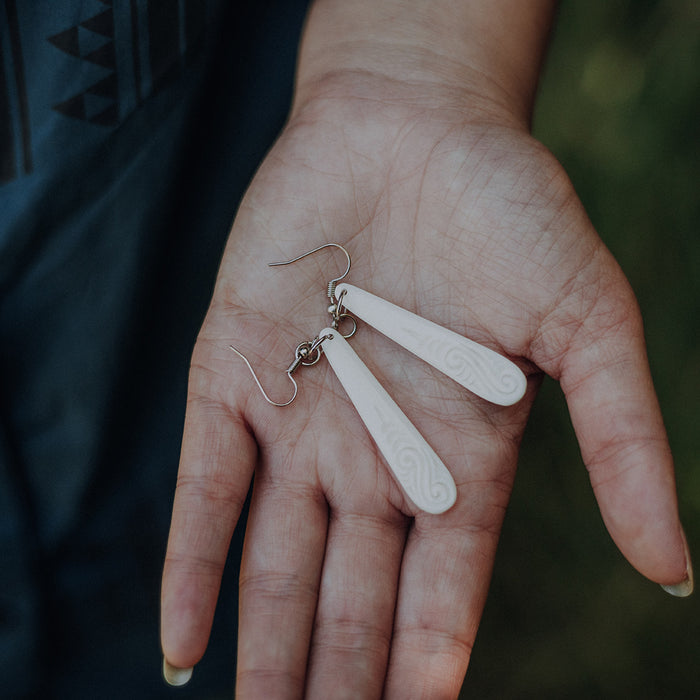 Bone Drop Earring - Small