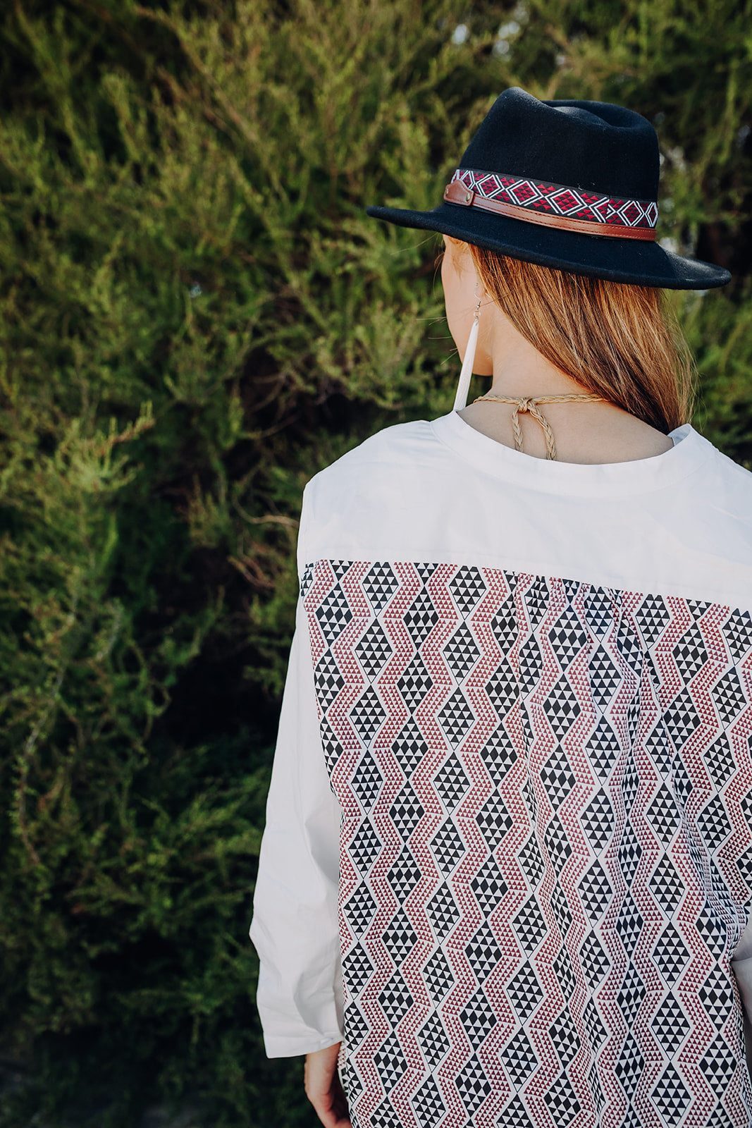 Pre Order Waharua Kōpito Cotton Button Shirt - White