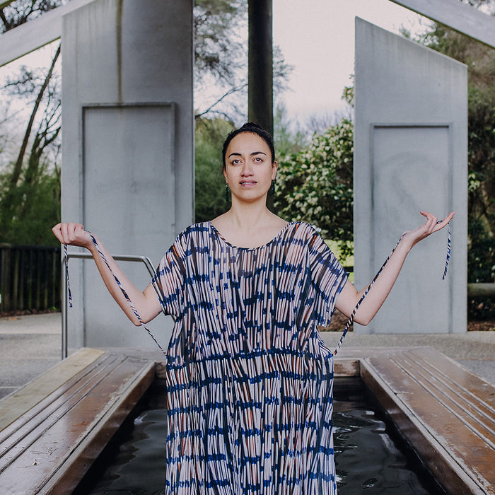Piupiu Print Dress - Mid Length