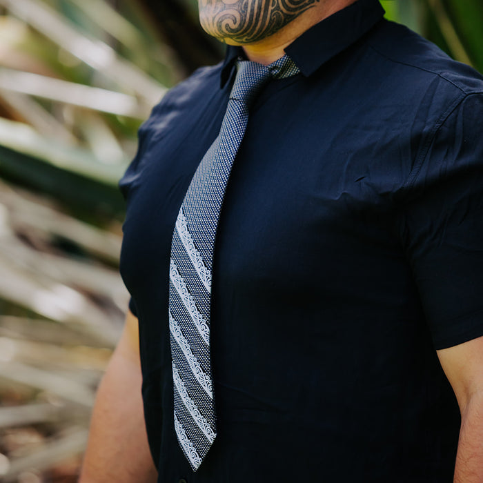 Black & White Necktie