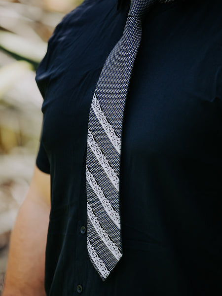 Black & White Necktie