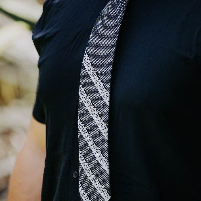 Black & White Necktie