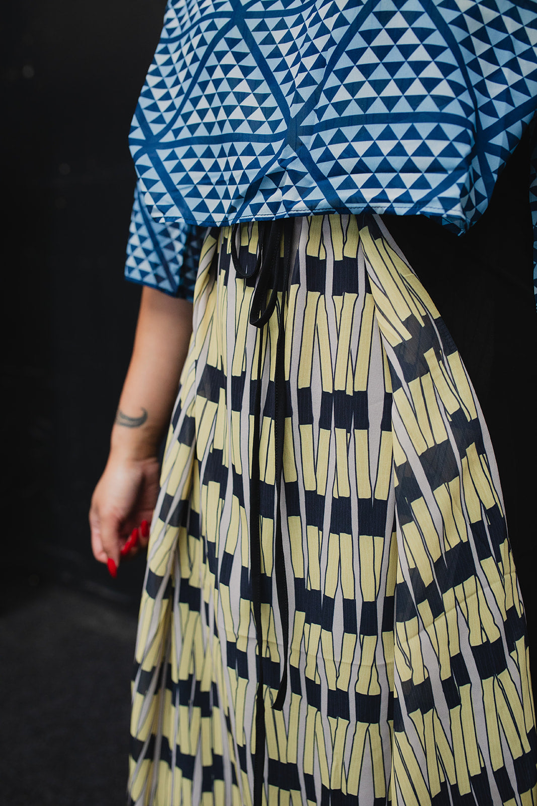 Kahurangi Taniko Bodice Piupiu Dress