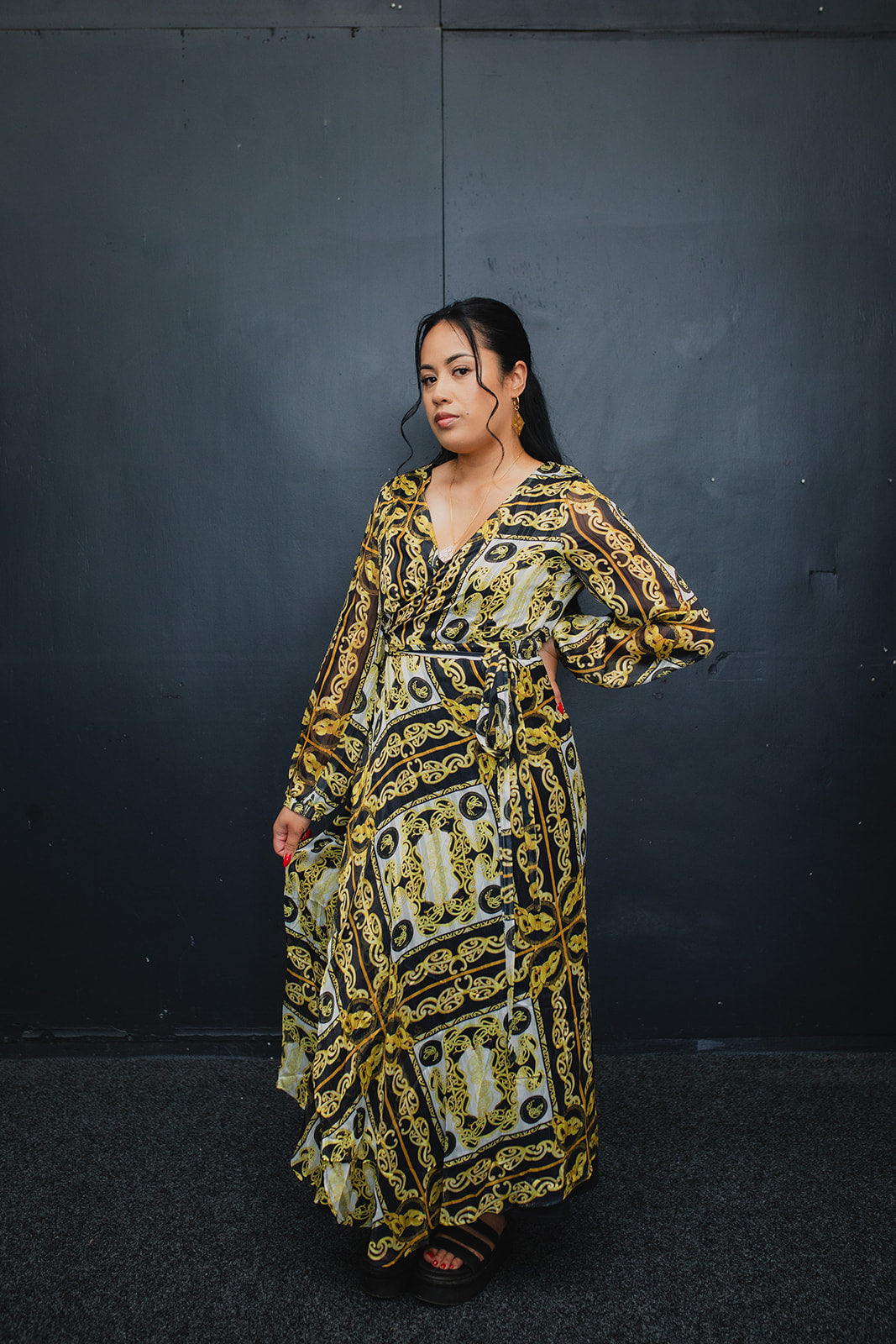 Kōura Wrap Dress