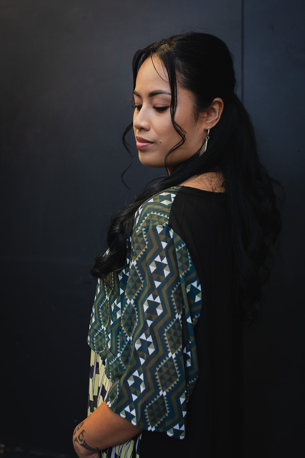 Kākāriki Aonui Bodice Piupiu Dress