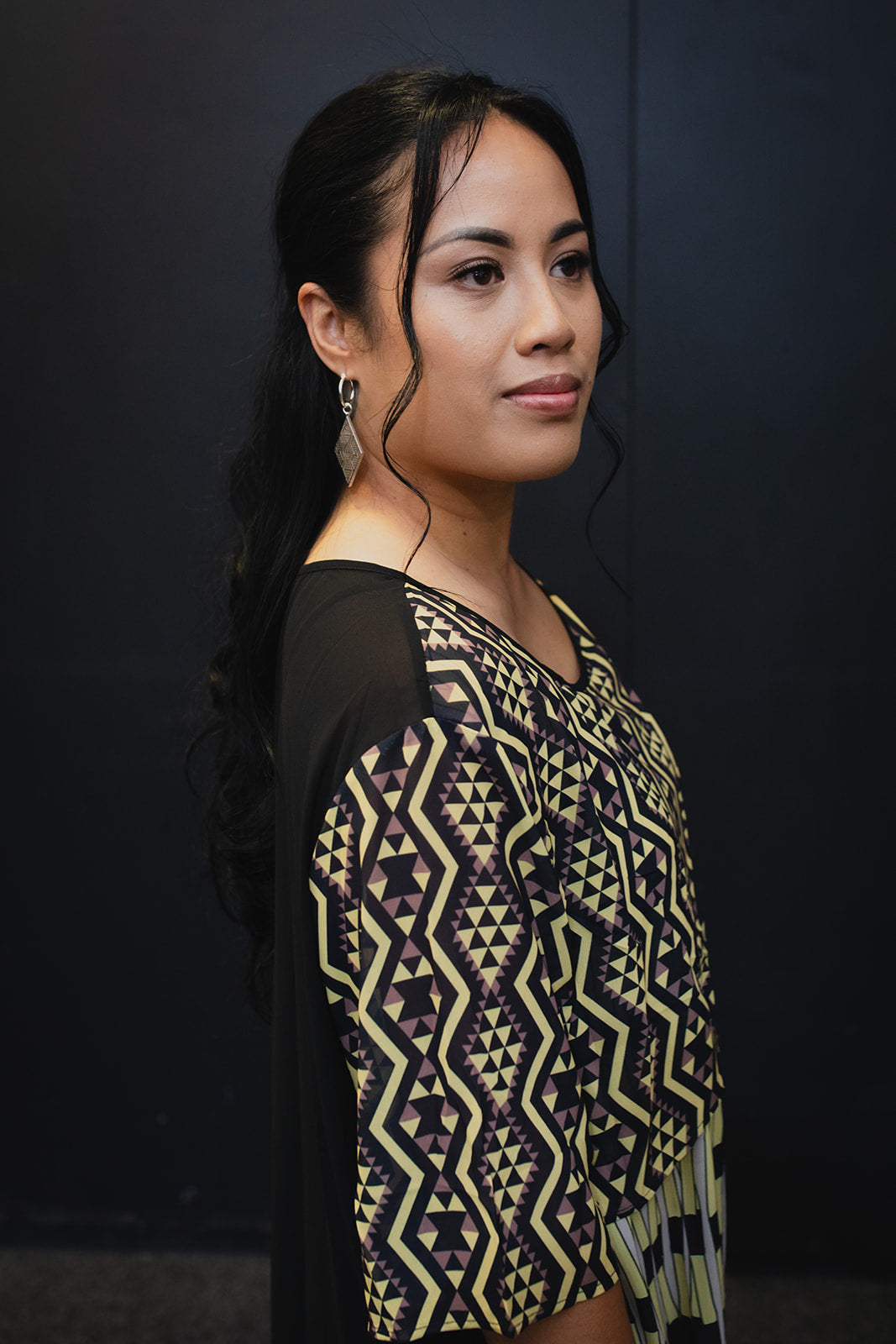 Kōwhai Aonui Bodice Piupiu Dress