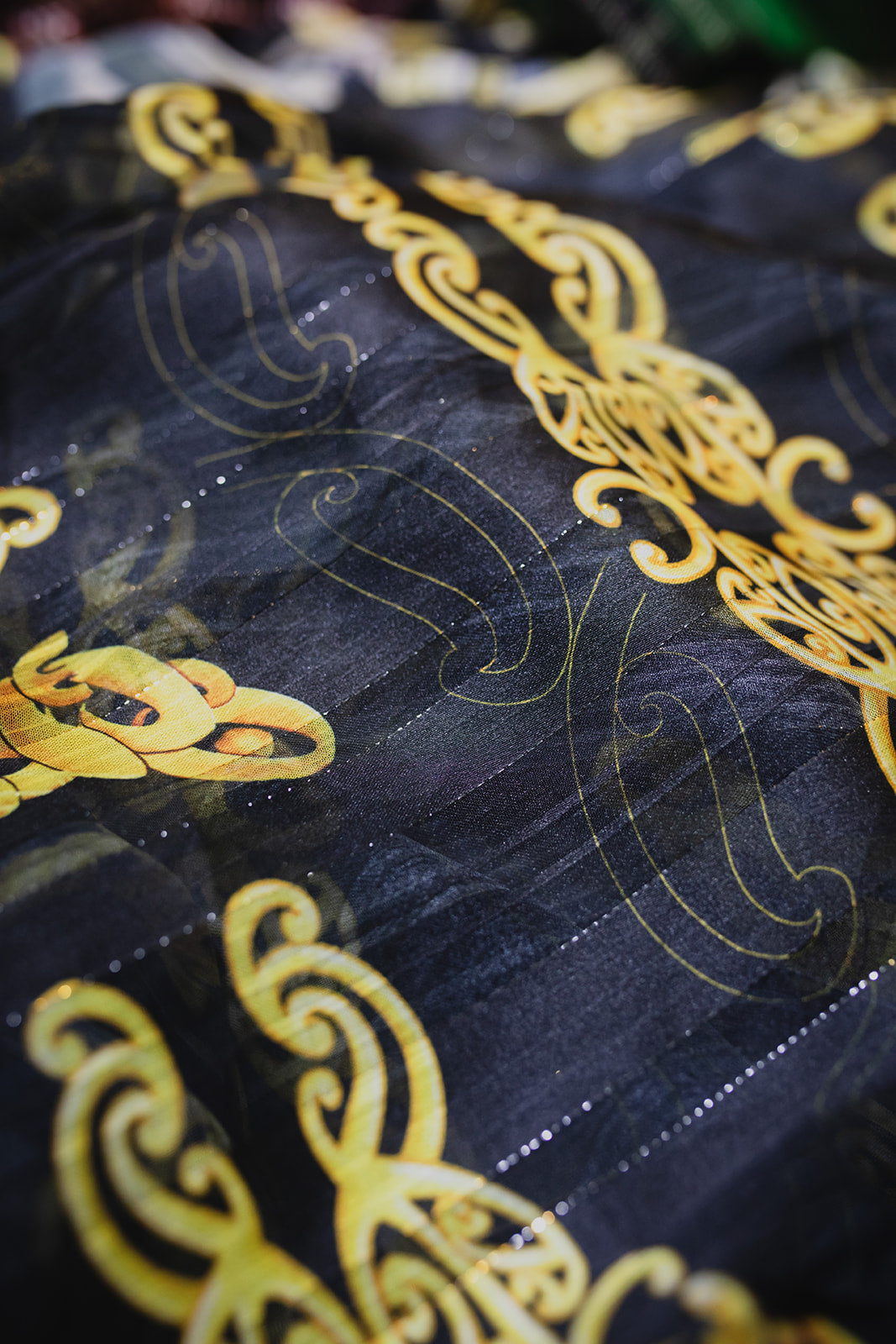 Manaia Print - Tie Wrap Dress