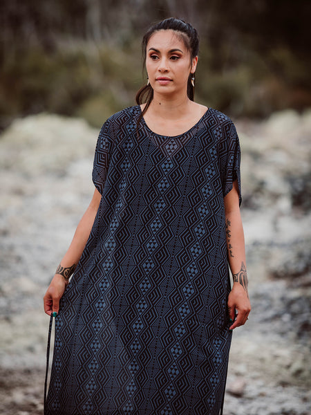 Pre Order Patere Chiffon Dress - Dark Grey