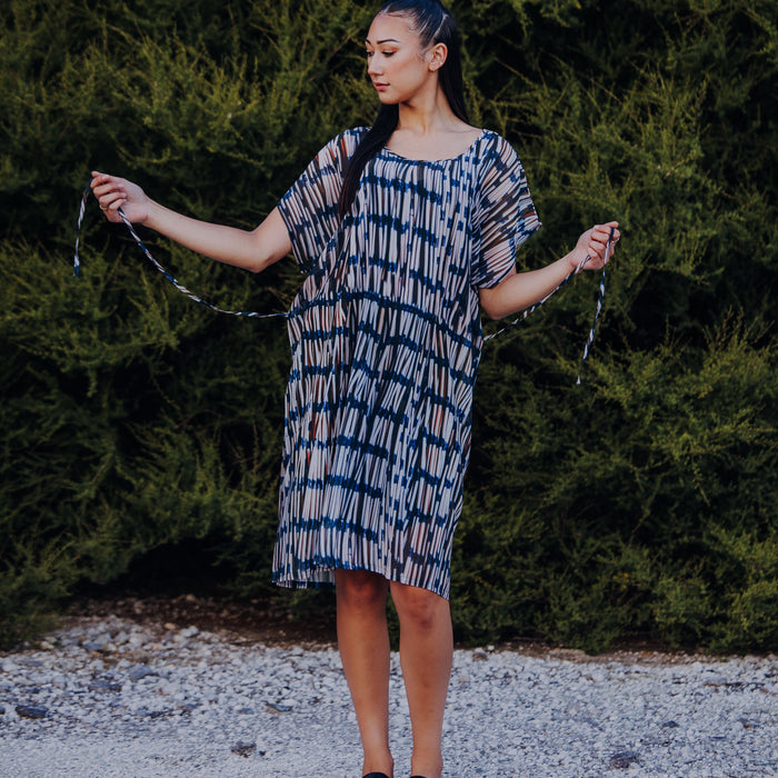 Piupiu Print Dress - Mid Length