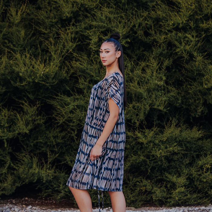 Piupiu Print Dress - Mid Length