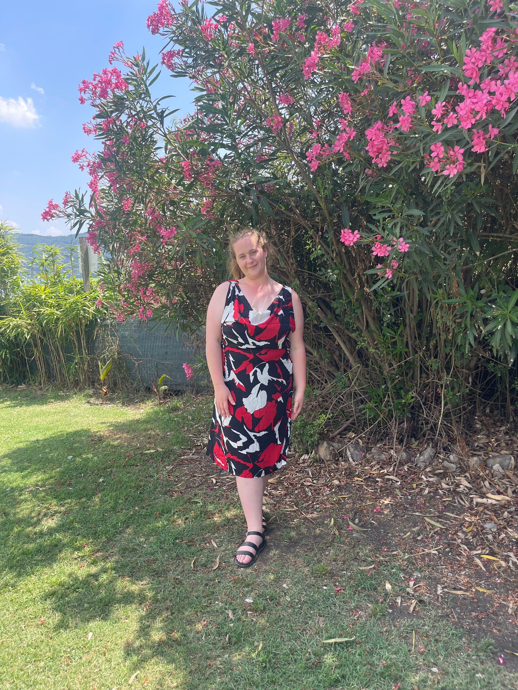 Wairata Warbrick  - Mā, Whero &amp; Pango Dress