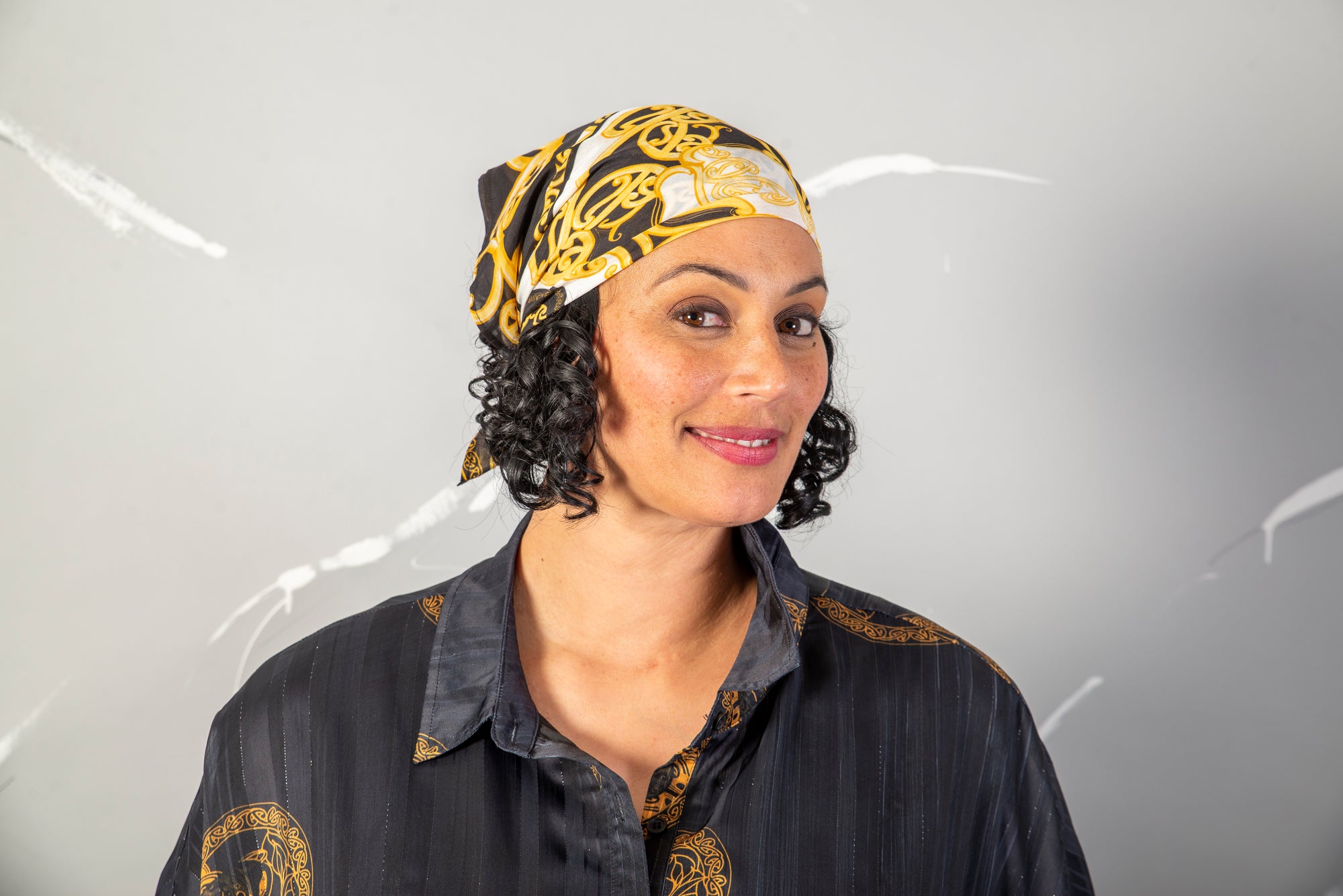 Pre Order Koura Print Silk Scarf