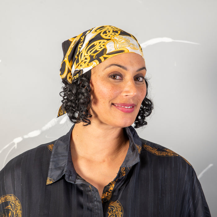 Pre Order Koura Print Silk Scarf