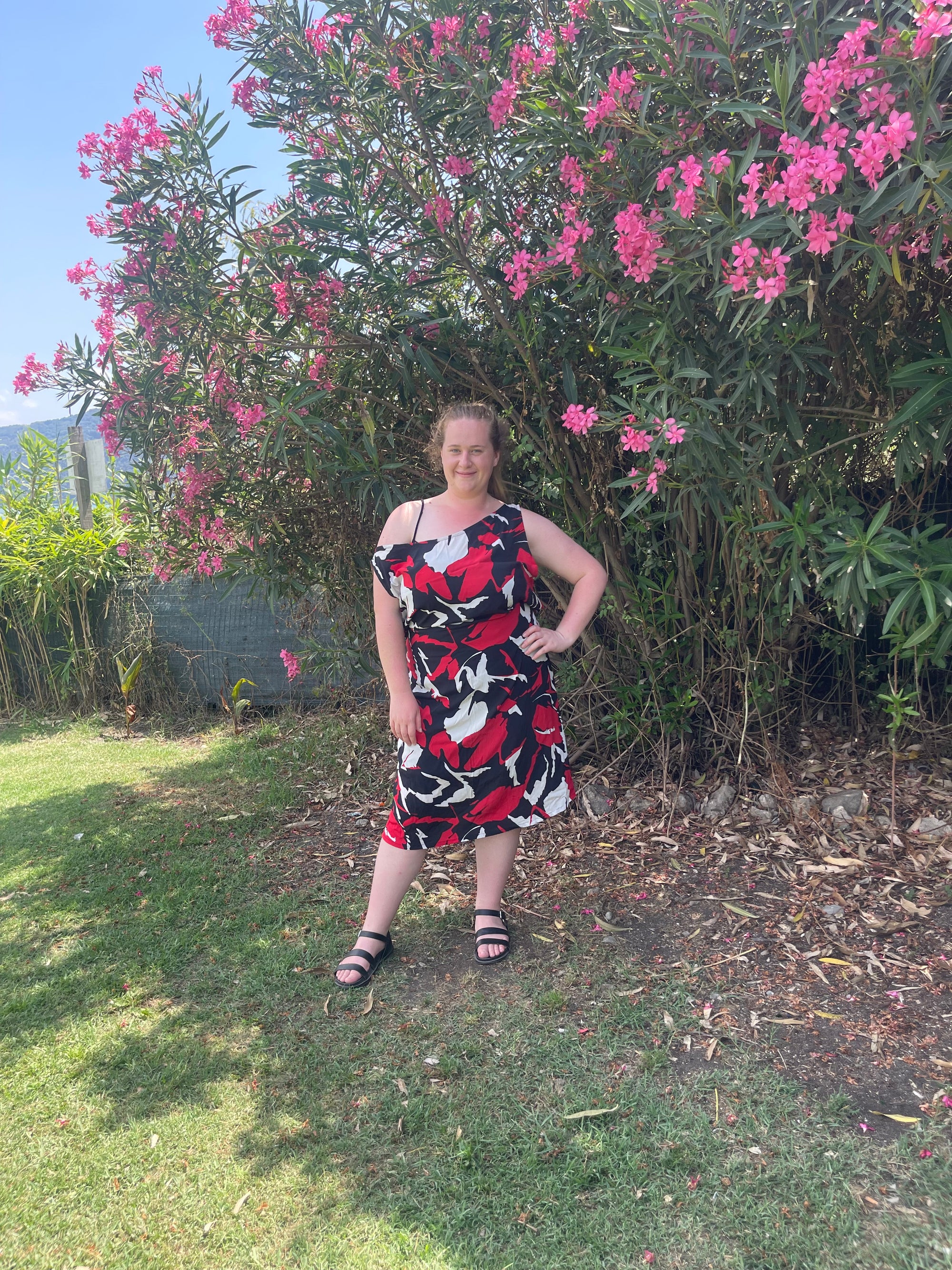 Wairata Warbrick  - Mā, Whero &amp; Pango Dress