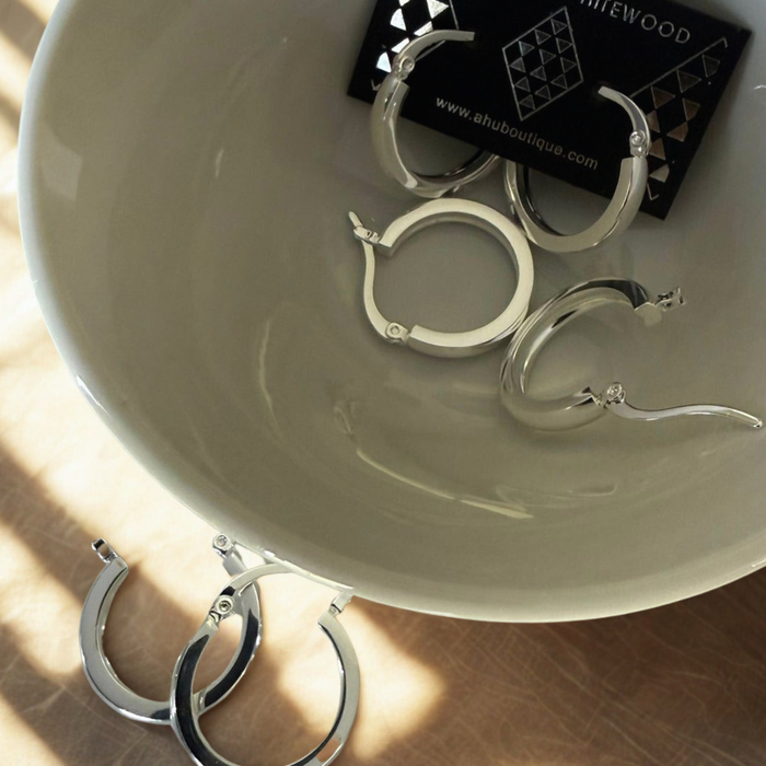 Silver Plated Tarawhiti Earrings