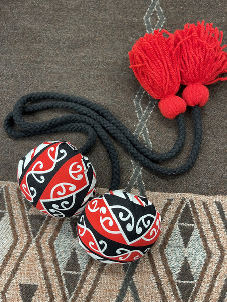 Poi Long - Red, Black & White