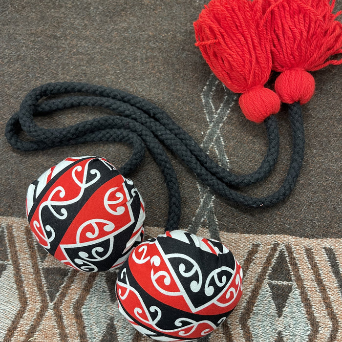 Poi Long - Red, Black & White