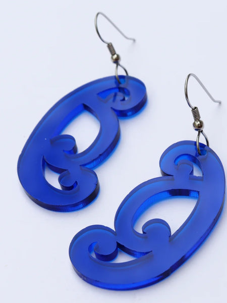 NTK Earrings Blue, Koiri