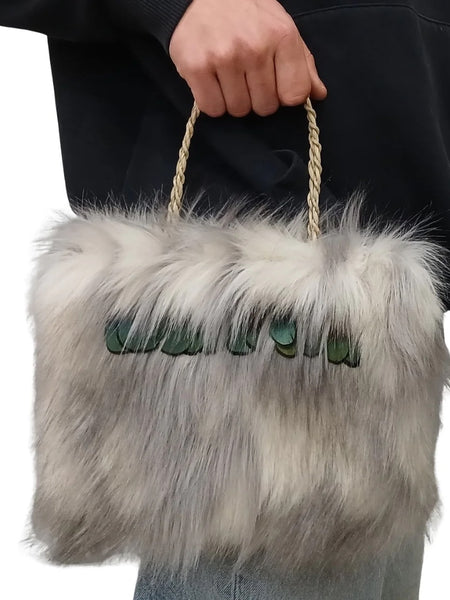 Whariki Faux Fur Bag