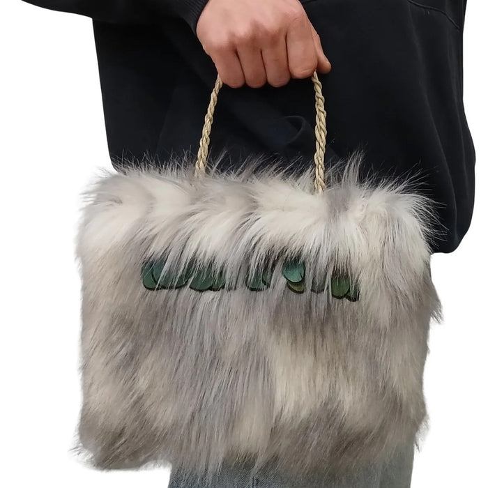 Whariki Faux Fur Bag