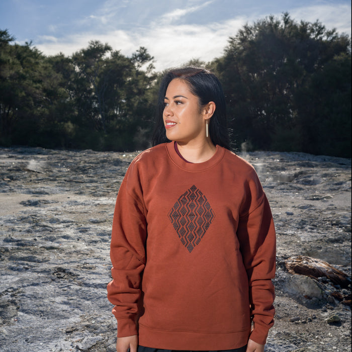 Taimana Print Crew - Clay