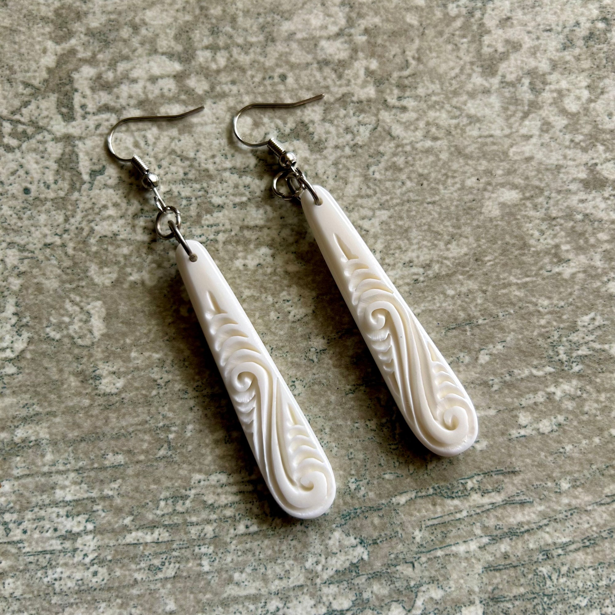 Bone Drop Earring - Small