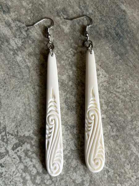 Bone Drop Earring - Medium