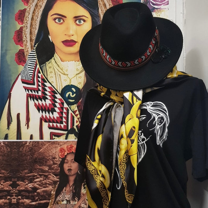 Pre Order Koura Print Silk Scarf