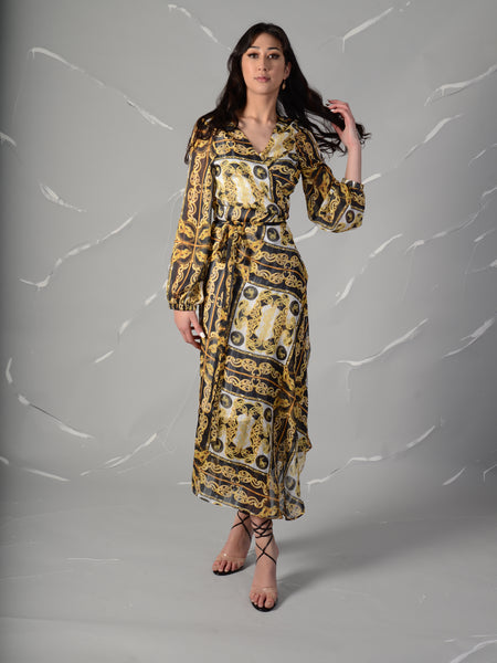 Pre Order Koura Wrap Dress