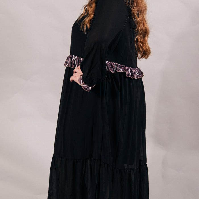 Aronui Frill Panekoti - Black