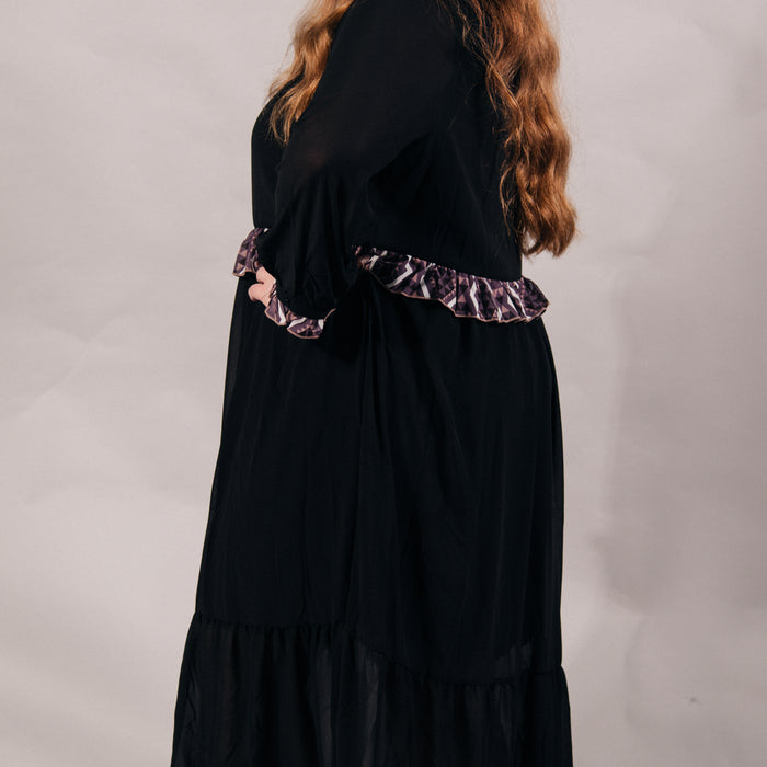 Aronui Frill Panekoti - Black