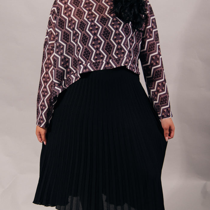 Aronui Crop Top - Blush