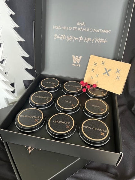 Wiks Ngā Hihi O Matariki Candle Box Set